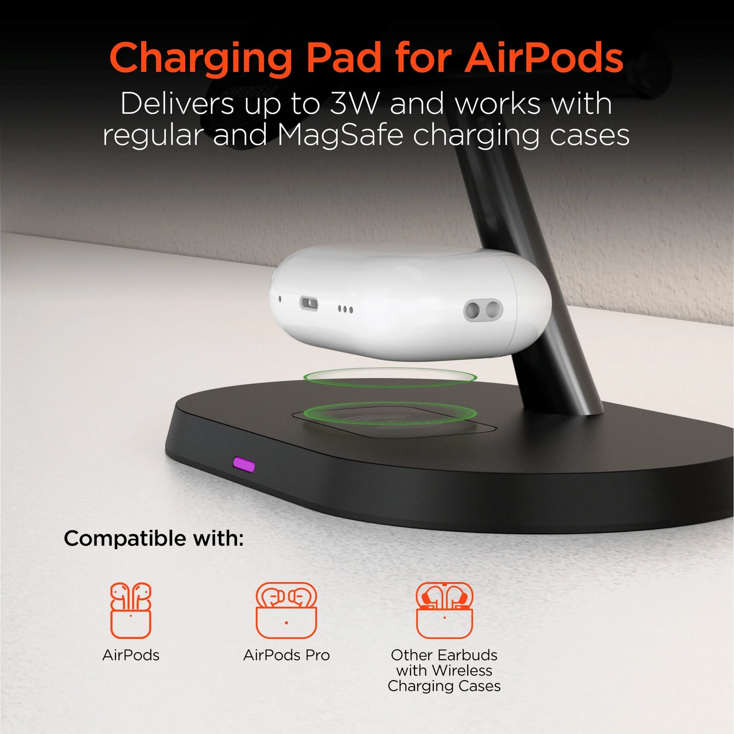 Hypergear Maxcharge Pro 3-In-1 Magsafe Charging Stand