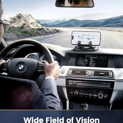 Universal 360° Rotation Car Phone Mount - Dashboard Phone Holder for All Smartphones