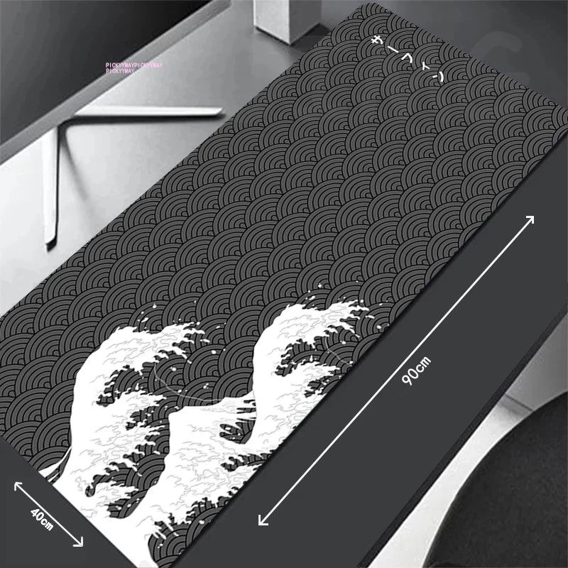 Large Gaming Mousepads Sakura Mouse Pad Computer Mousepad Mouse Mat 90X40Cm Desk Pads for PC Keyboard Mats Table Rug