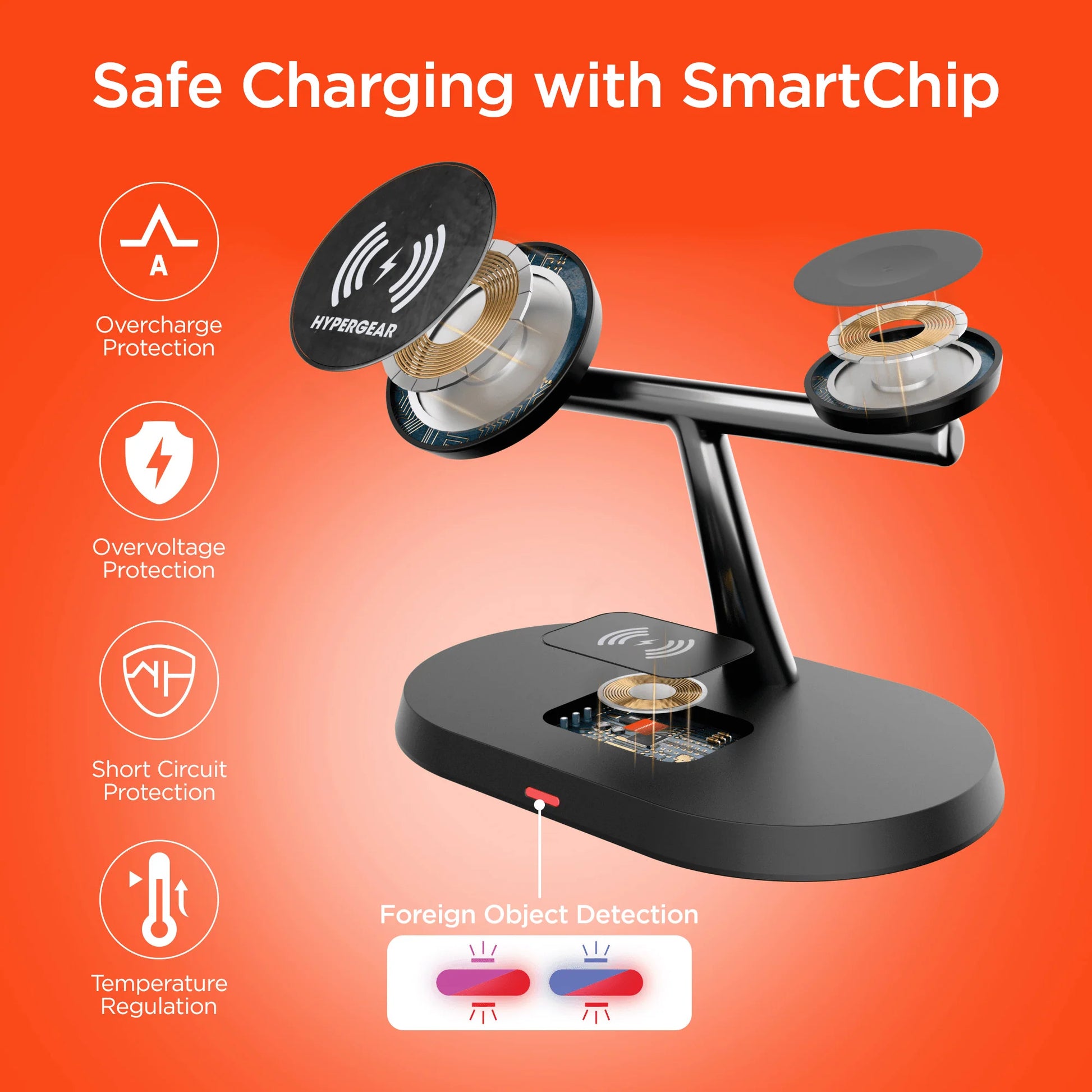 Hypergear Maxcharge Pro 3-In-1 Magsafe Charging Stand