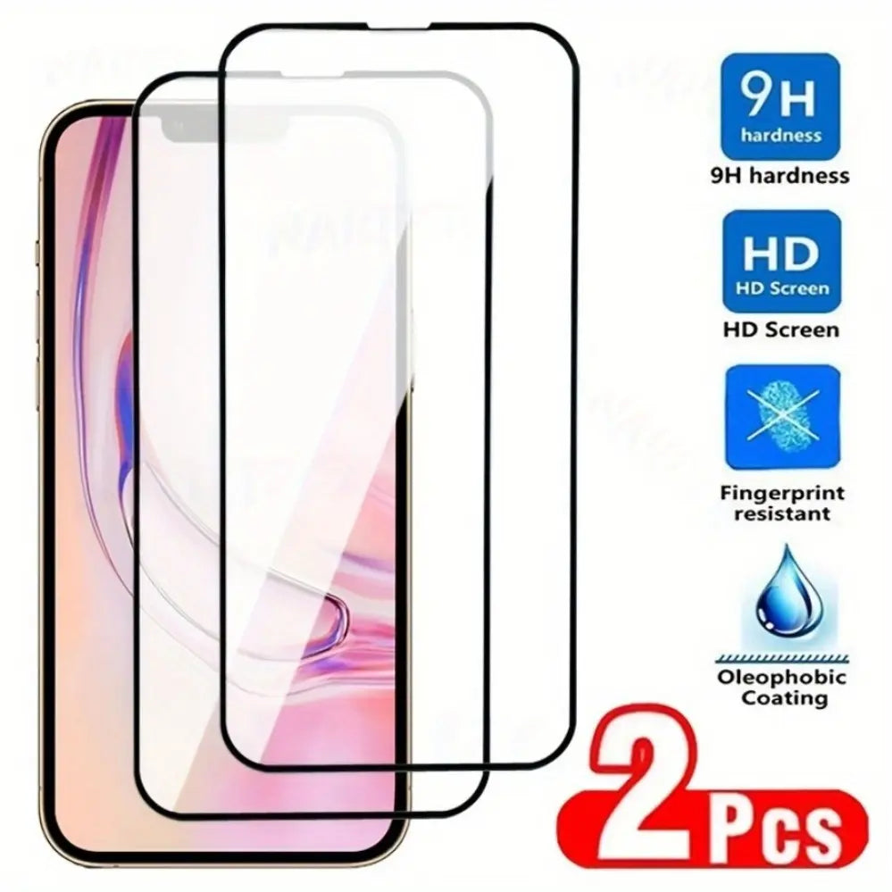 Iphone Privacy Screen Protector Film Set, Anti-Glare Eye Protection Scratch-Resistant Tempered Glass for Iphone 17/16/15 Pro Max 13 12 11, Privacy Screen Guard