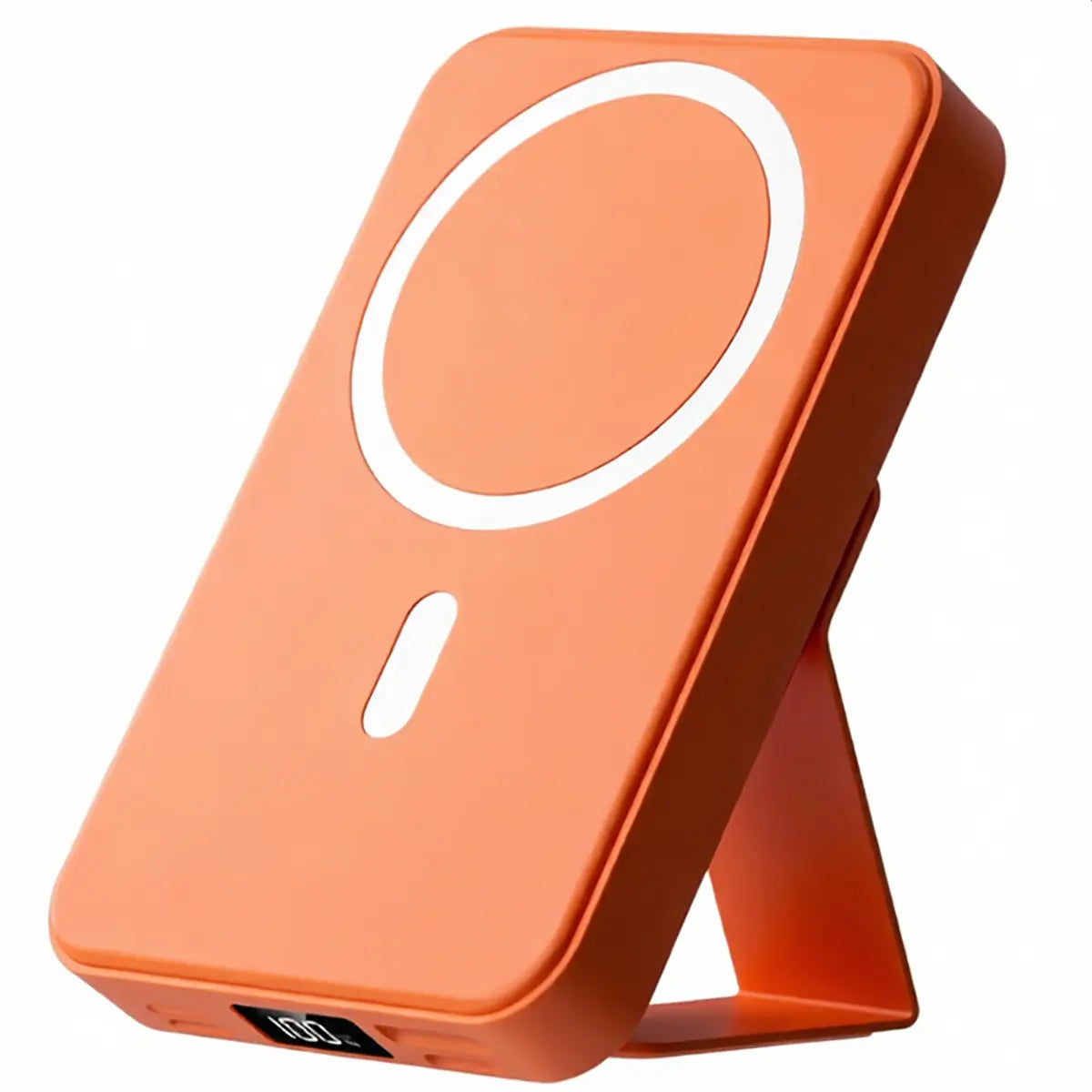 10000Mah Magnetic Power Bank - Portable Mobile Charger with Foldable Stand, LED Digital Display, for Iphone, Android, Smartphone, Back to School Haul Tools and Gadgets, Compact Travel Gifts for Him Battery Pack
